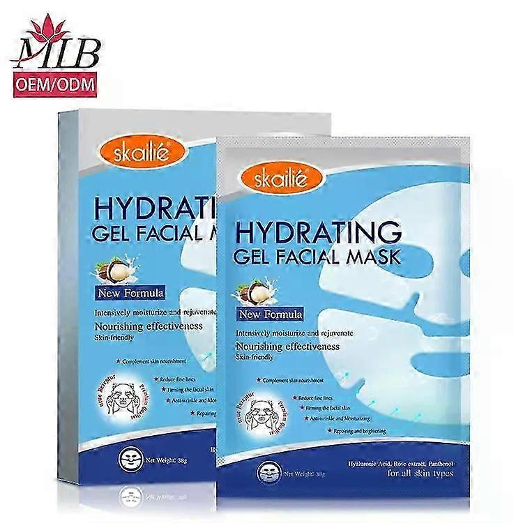 5 PCS Collagen Face Mask Overnight,Collagen Face Mask,Collagen Real Deep Facial Cleansing Mask,Moisturizing and Improving Skin Elasticity,Suitable for