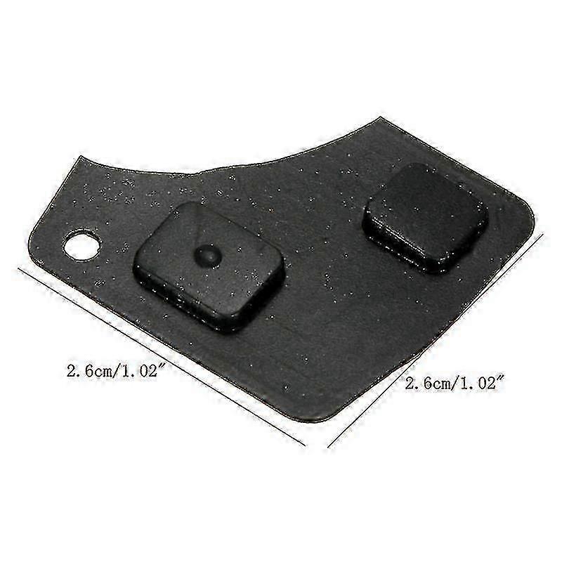 2 Buttons Car Remote Control Key Shell, With Toy43 Blade + 2 Micro Switches Adapted To Toyota-yaris Prado Tarago Camry Corolla Boris