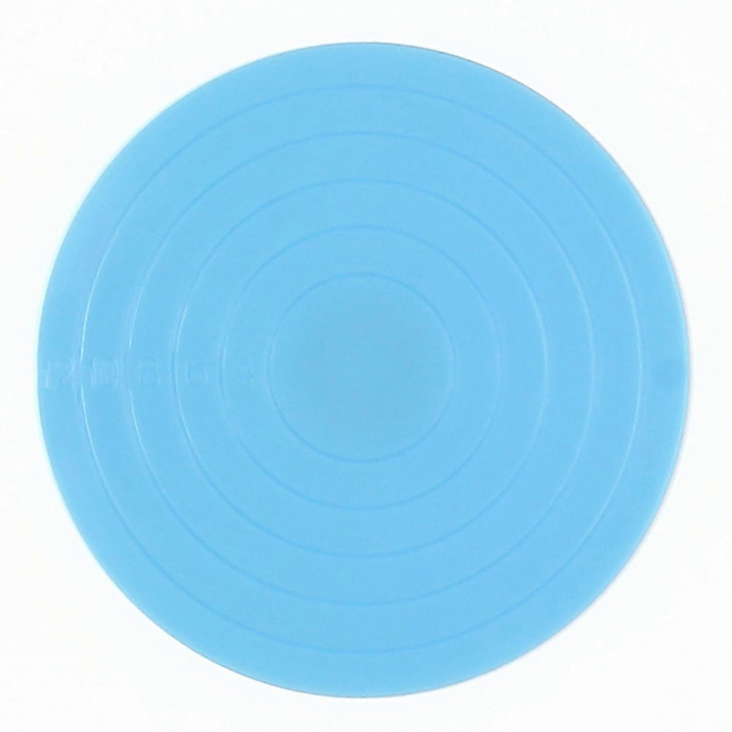 14cm Cake Turntable with Scale Design 360 Degree Rotatable DIY Plastic Mini Fondant Cake Rotary