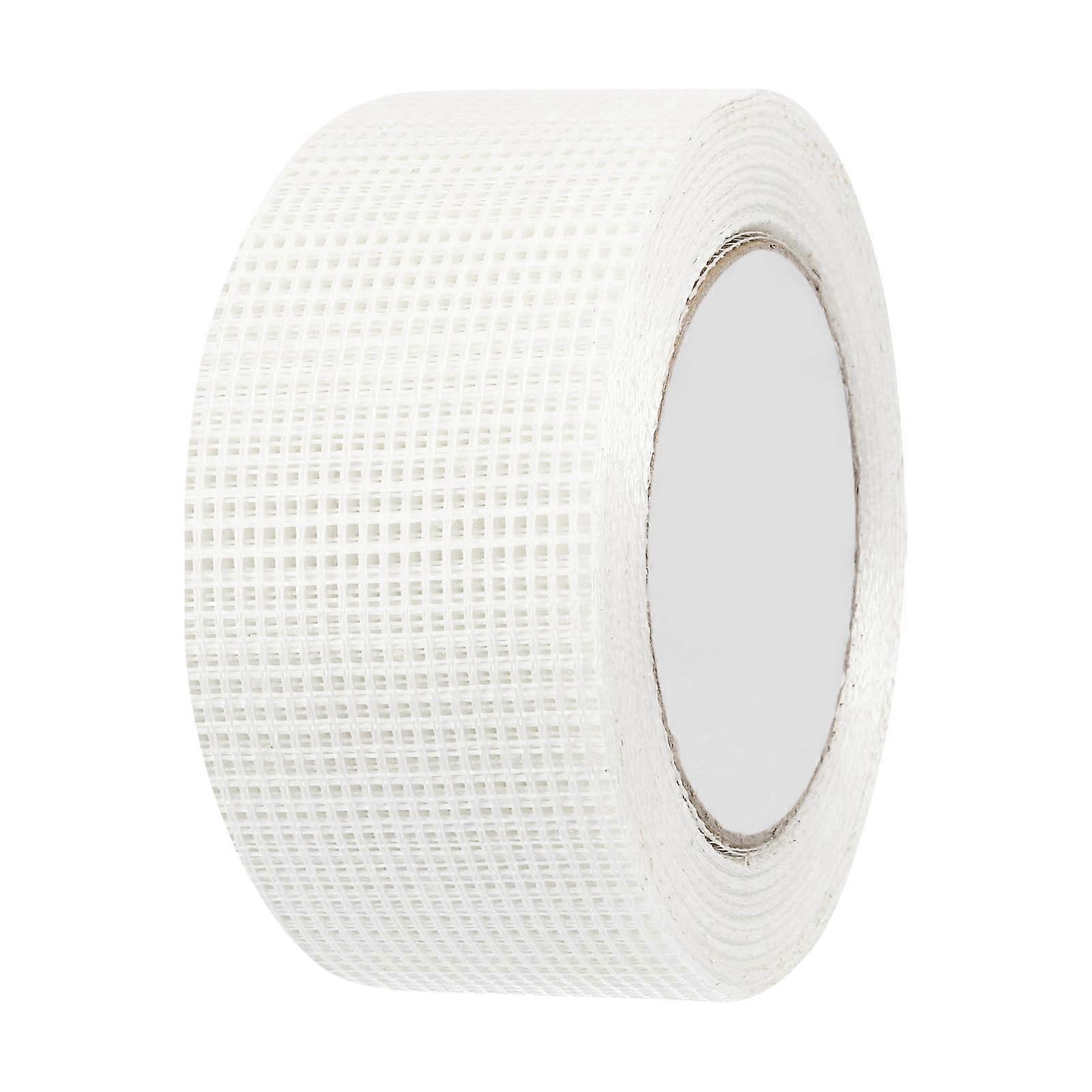 Plasterboard Tape, Fibreglass Self-Adhesive Mesh Repair Tape, 2.4 Inch x 98 Ft for Wall Cracks and Seam Repairs, Pack of 2