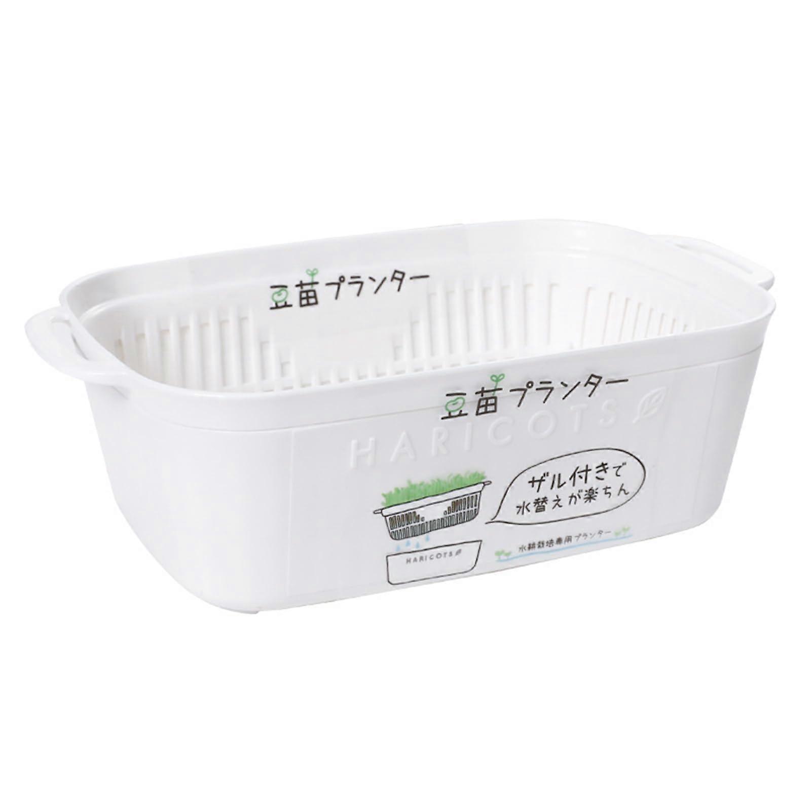 Spacesaving soybean sprout grower plastic microgreens sprouting basket easy to use for the germination of plant germination Ref: 7332