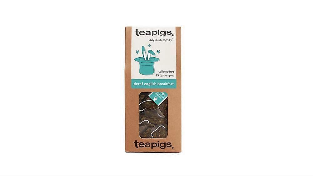 Teapigs entkoffeiniert Englischer Frühstückstee 15 Tempel