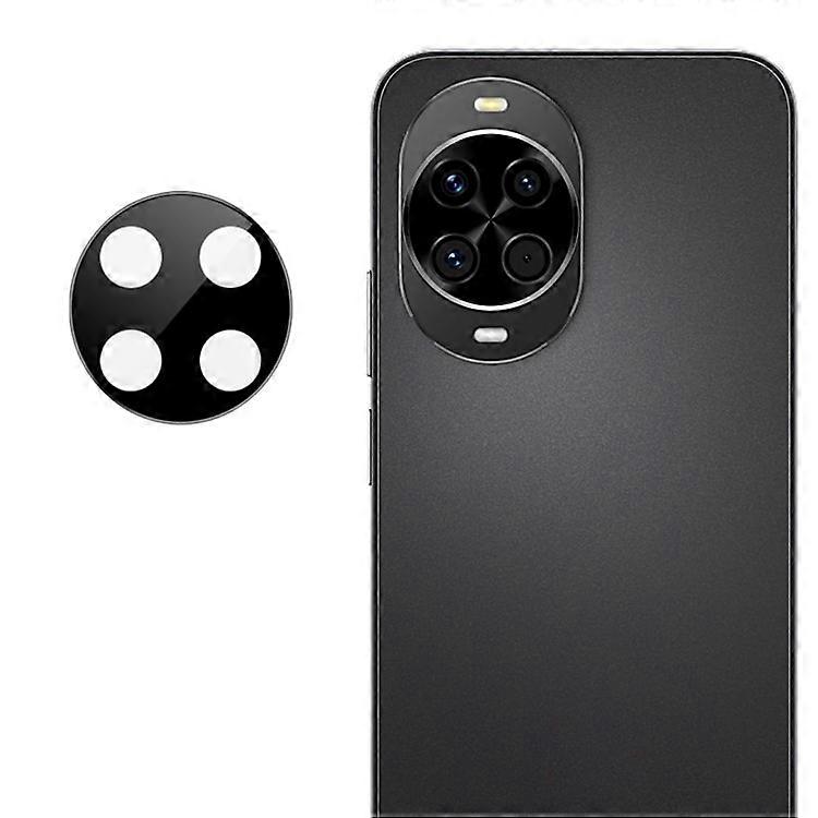 IMAK Compatible For Huawei nova 14 5G Tempered Glass Camera Lens Protector with Self Positioning Frame (Black Version)