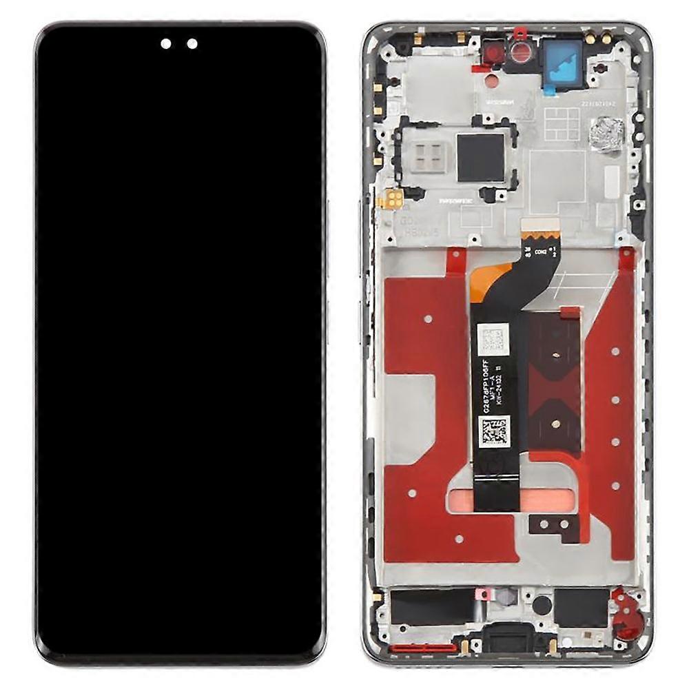 Honor 300 Pro AMP-AN00 OEMグレードSのOLEDスクリーンおよびデジタイザーアセンブリ+フレーム(ロゴなし)に対応