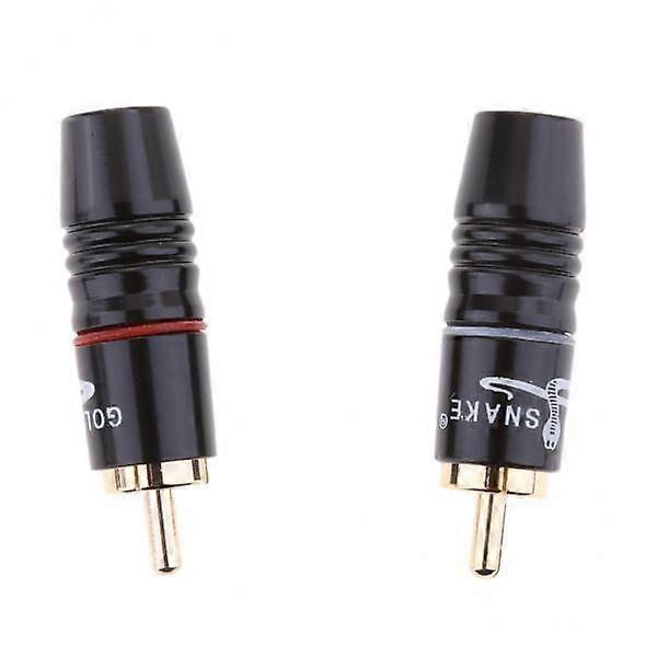 2-5 AV RCA konektor audio kábel samec
