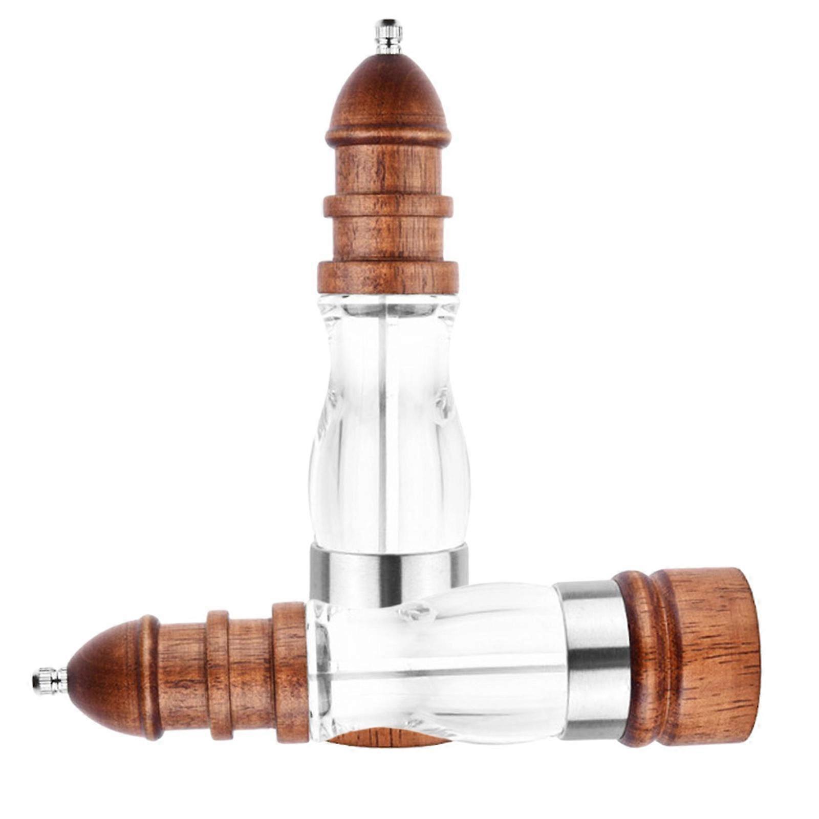 Salt and Hand Movement Acrylic Piece