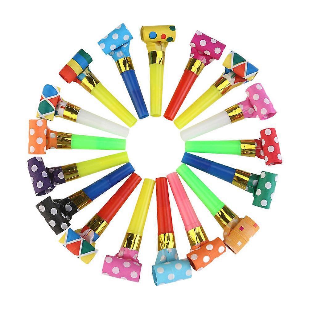 100 قطعة صافرة تهب التنين حزب يفضل متعة الهتاف الدعائم لأعياد الميلاد والمهرجانات والاحتفالات العائلية لوازم الحفلات