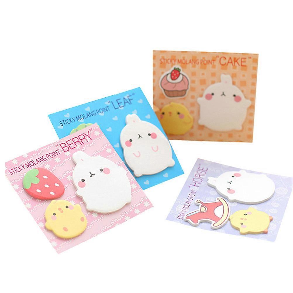 Cute Self Stick Note Pads Teachers Memo Recording Pink Indexing 20Pcs