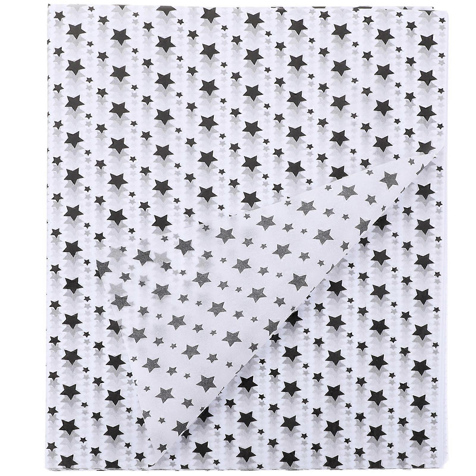 Star Pattern Wrapping Paper present Wrapping Decoration 70x50cm 20 Sheets