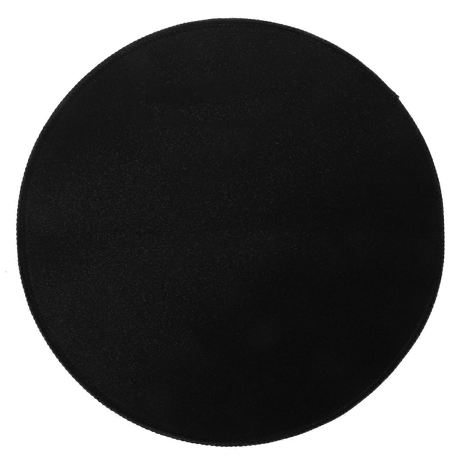 Drum Dampener Pad Drum Accessory Practice Pad Noise Reduction Black 10 Inches Rubber Reusable 1Pcs