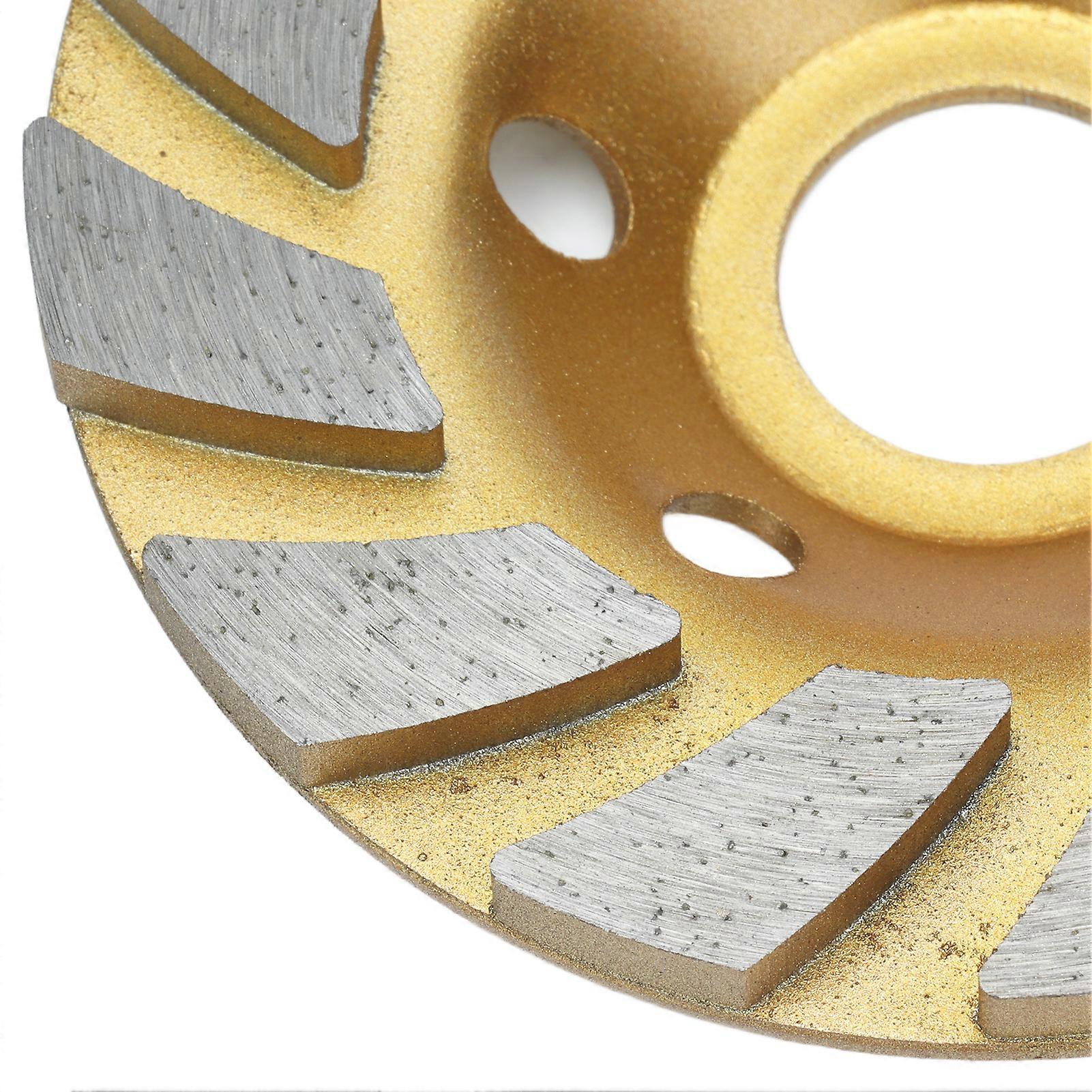 4 inch Segmented Diamond Grinding Disc for Concrete and Stone