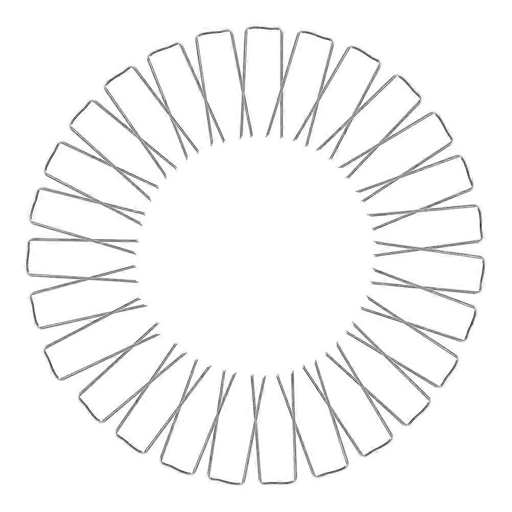 Here's a well structured product description for your U shaped floral pins:
**150pcs U Shaped Floral Pins – Galvanized & Rust Resistant Anchor
