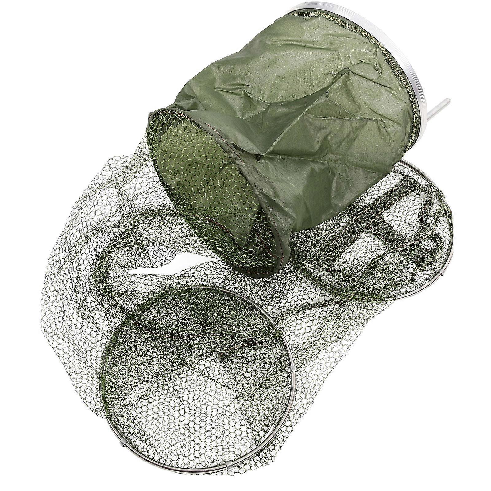 Portable Fishing Net Cage Catch Eel Crab Lobster Minnow Shrimp Crawfish 1Pack