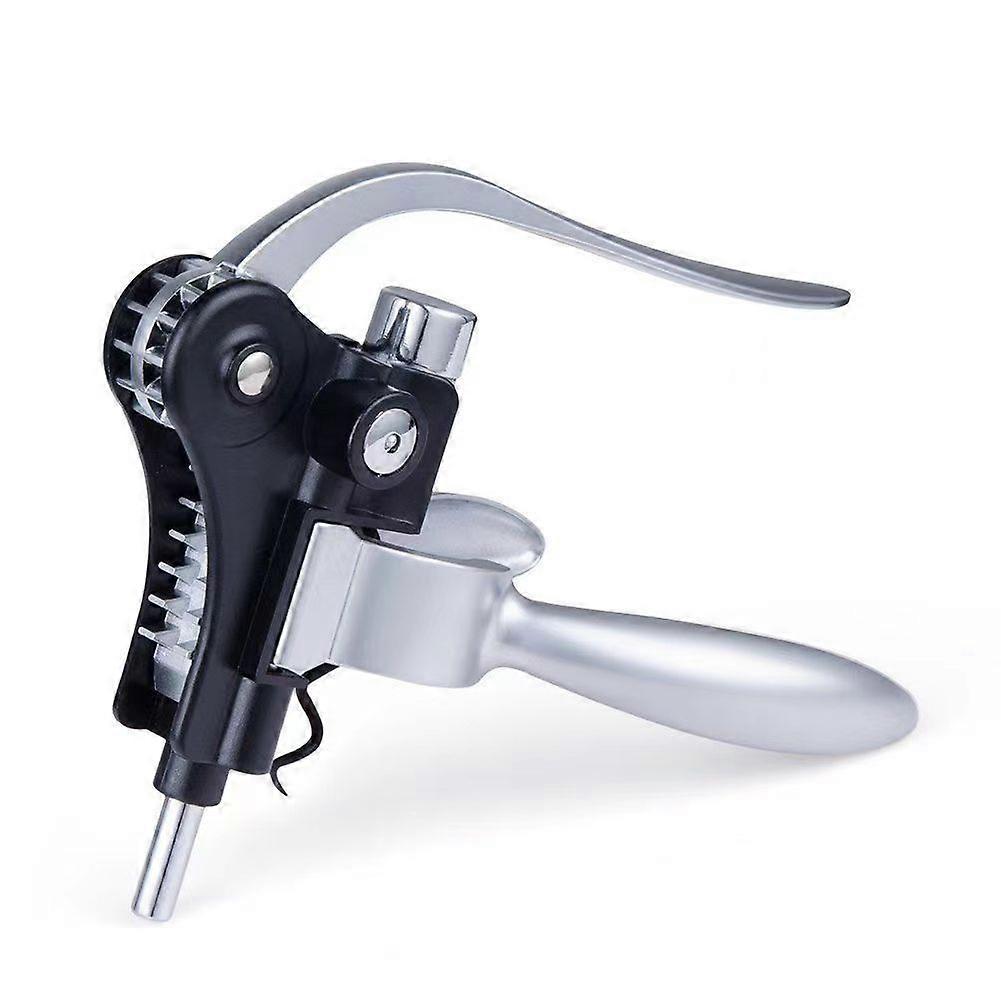 1pcs Wine Opener Lever Corkscrew Manua Bottle Opener With Foil Cutter
