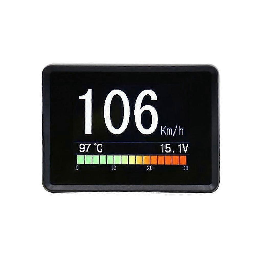 OBD on-Board Car Up Display HUD Digital Speedometer Trip Display Speed Fuel Consumption Temperature