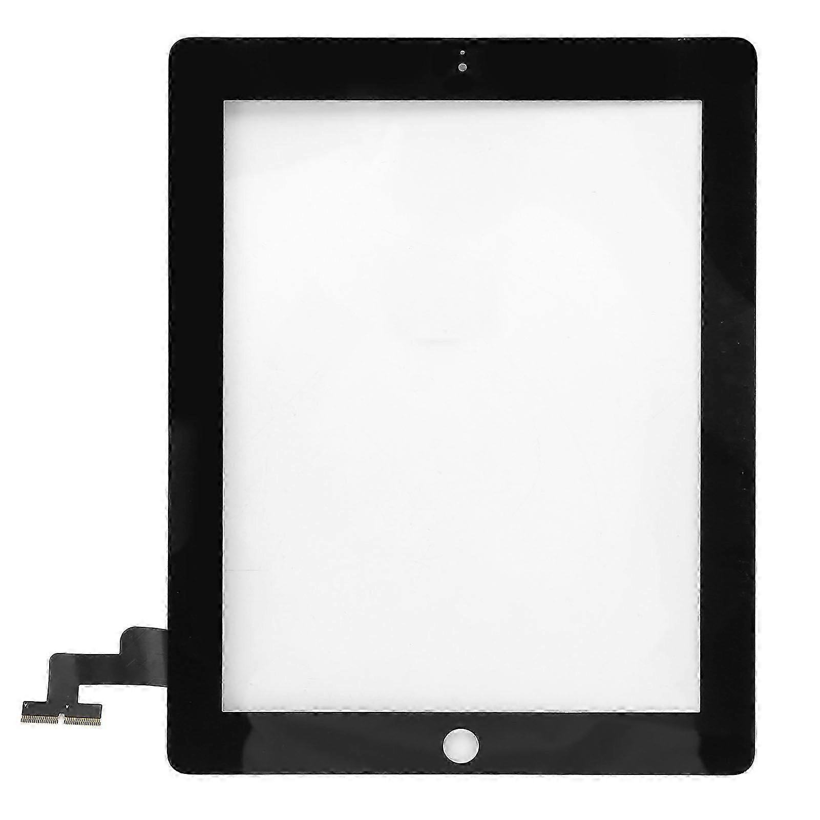 Tablet Digitizer Screen Acrylic Replacement Tablet Digitizer Touch Screen for IOS 2 Tablet Black