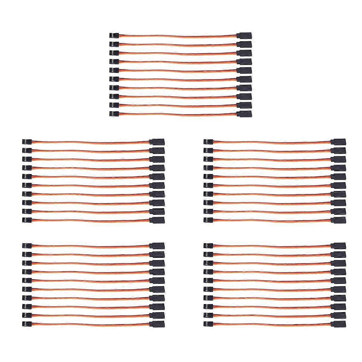 10 Pieces of Male-To-Female Servo Extension Cords for RC Futaba's JR