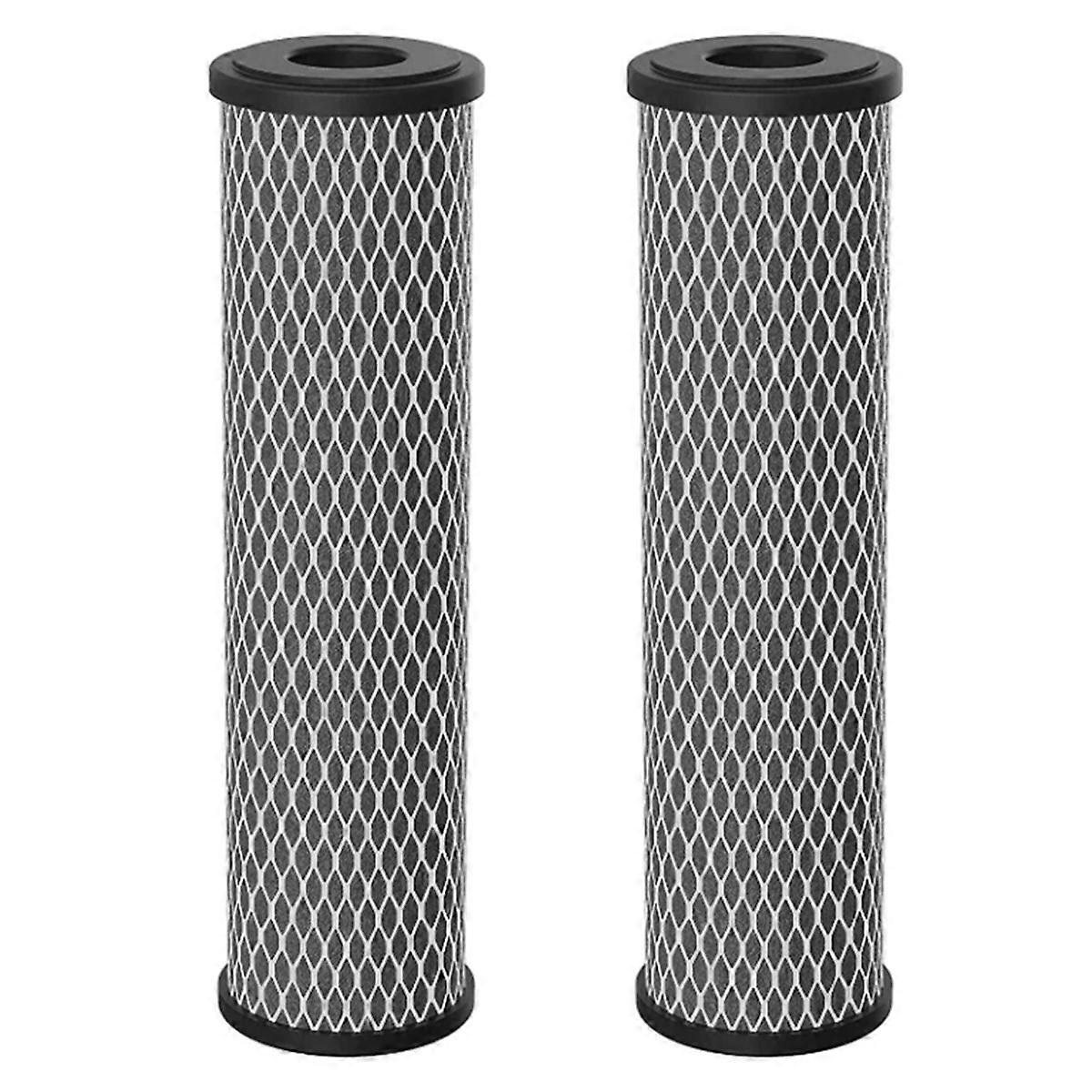 Carbon Water Filter 10-Inch Standard Whole House Carbon Wrap Sediment and Taste & Odor Replacement F