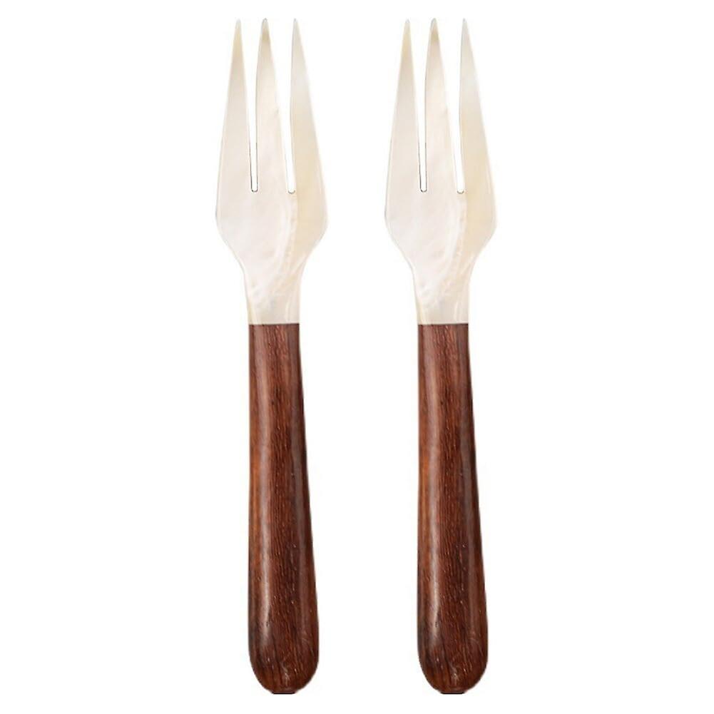 Mother of Pearl Spoons, Caviar Spoons, Handmade Fork 12 Cm
