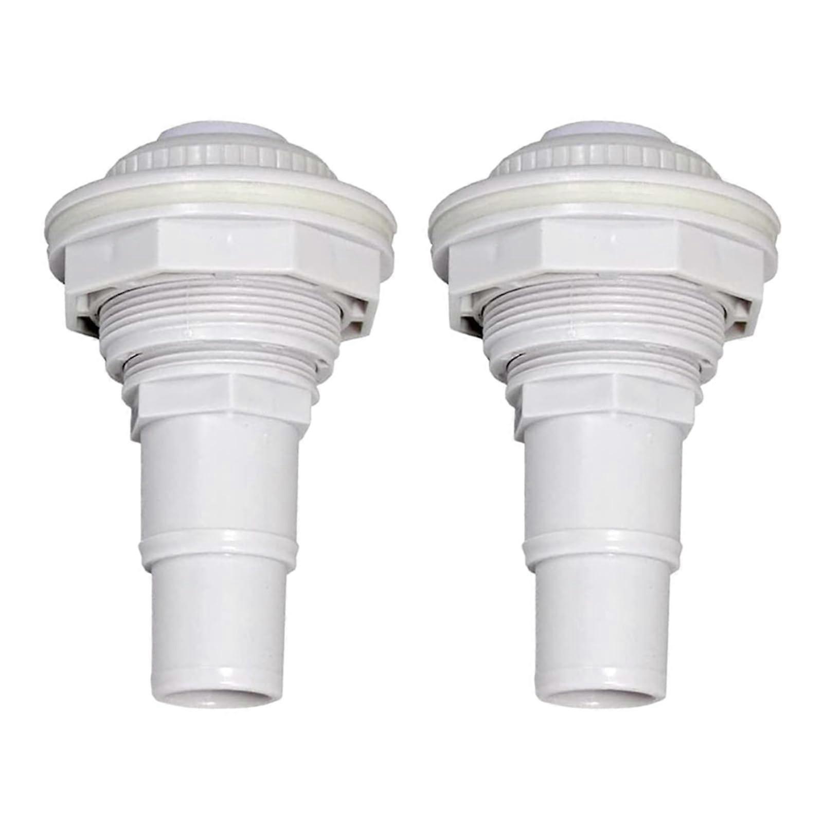 Adjustable pool inlet nozzle set Easy tallation Completes pool nozzle attachments Efficient pool nozzle pair