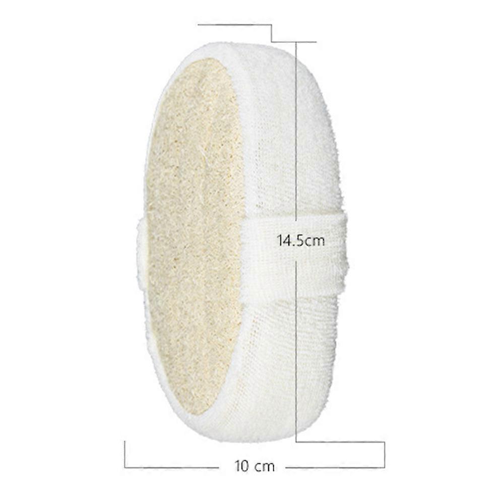 Exfoliating Body Scrubber Set, Dual Functionality Sponge for Gentle Cleansing &amp; Daily Exfoliation, Renewable Resource Bath Loofah for Men &amp;