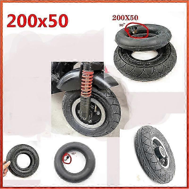 Front Wheel for Electric Scooter, 8x2, 8 Inches, 200x50