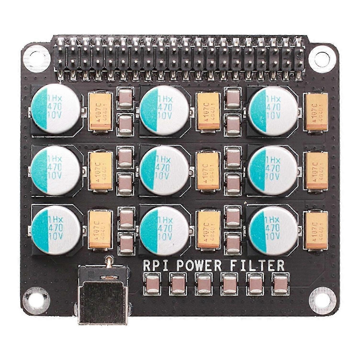 Power Filter Purification Board für Raspberry Pi DAC Audio Decoder Board HIFI Erweiterungsmodul F11-0