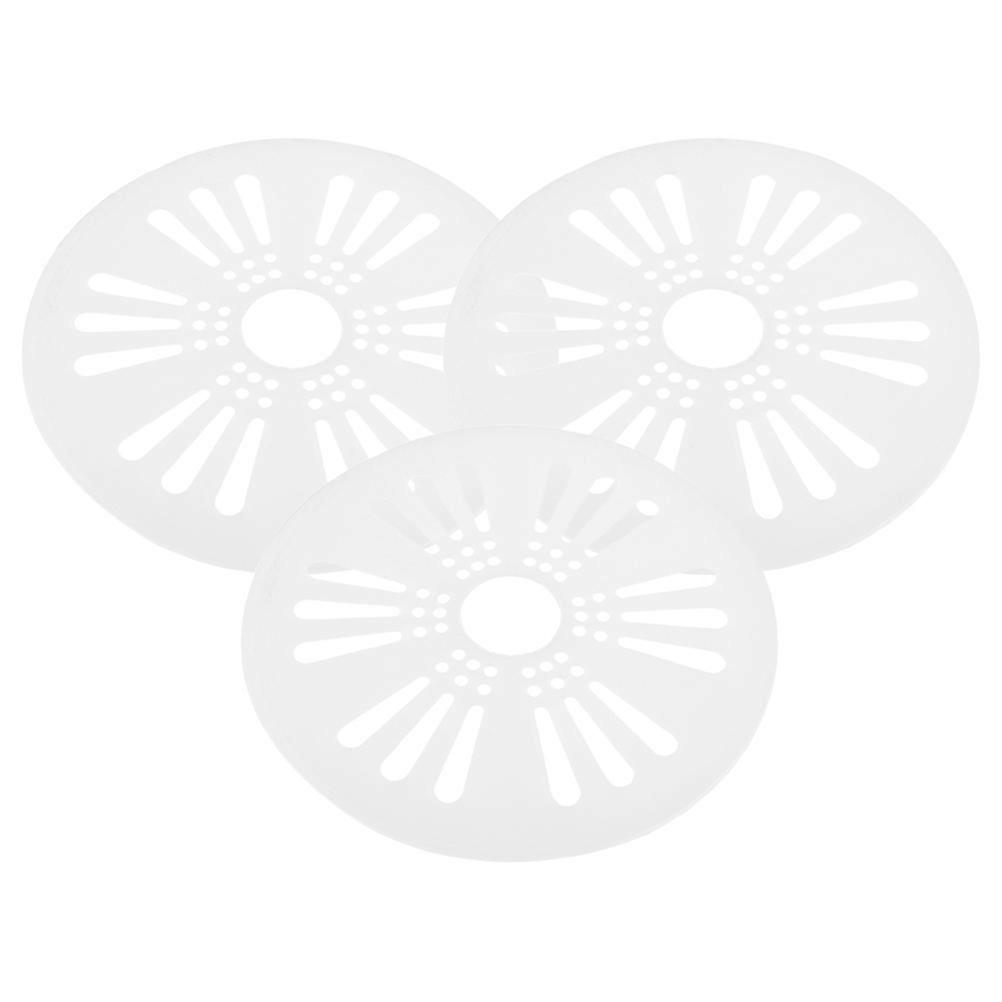 Semi Automatic Washing Machine Spin Cap White 24cm Water Extraction 3Pcs