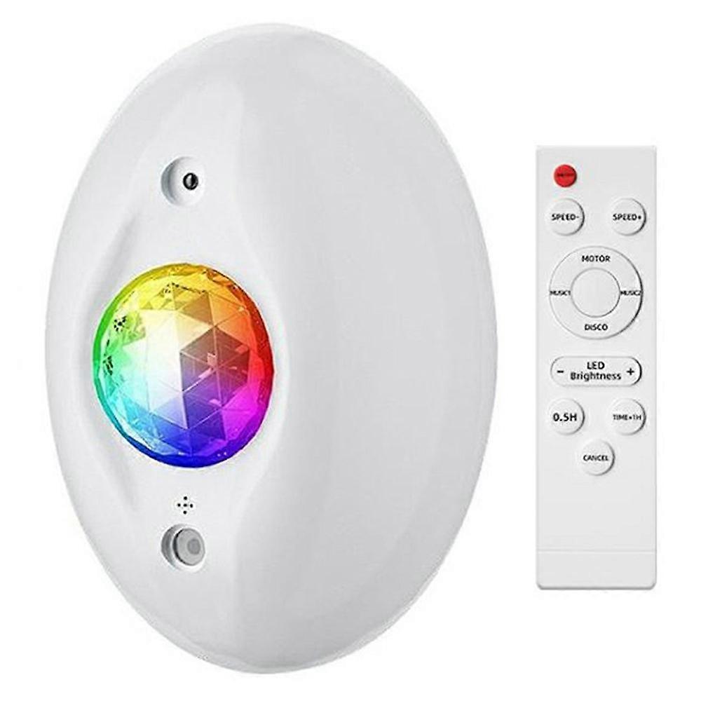 Oval Starry Sky Projector Lamp Aurora Night Light Atmosphere Lamp with Remote, Standard Version
