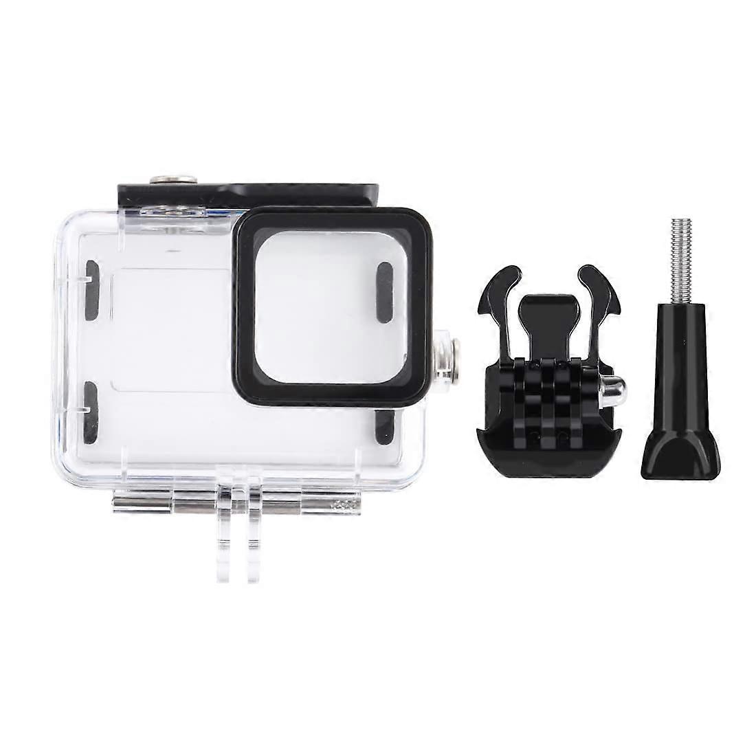 60M Waterproof Case for GoPro Hero 10 and Hero 9, Diving Housing for Action Cameras, High Transmission Design