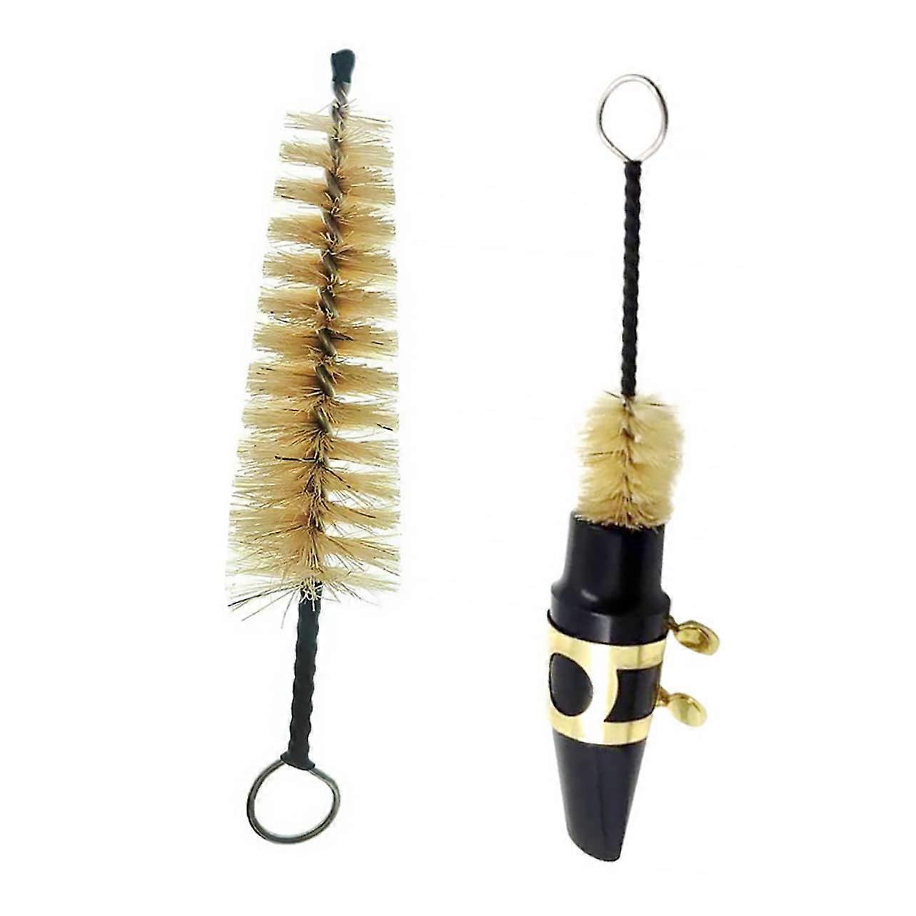 1satz Saxophone Cleaning Set for Alto Saxophonists with Mouthpiece Brush, Reed Screw and Compact Accessories