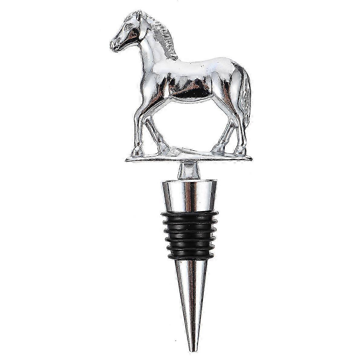 Decorative Wine Stoppers Liquor Bottle Toppers Horse Design Bottle Plug Wine Bottle Cap Wine Vacuum Sealer