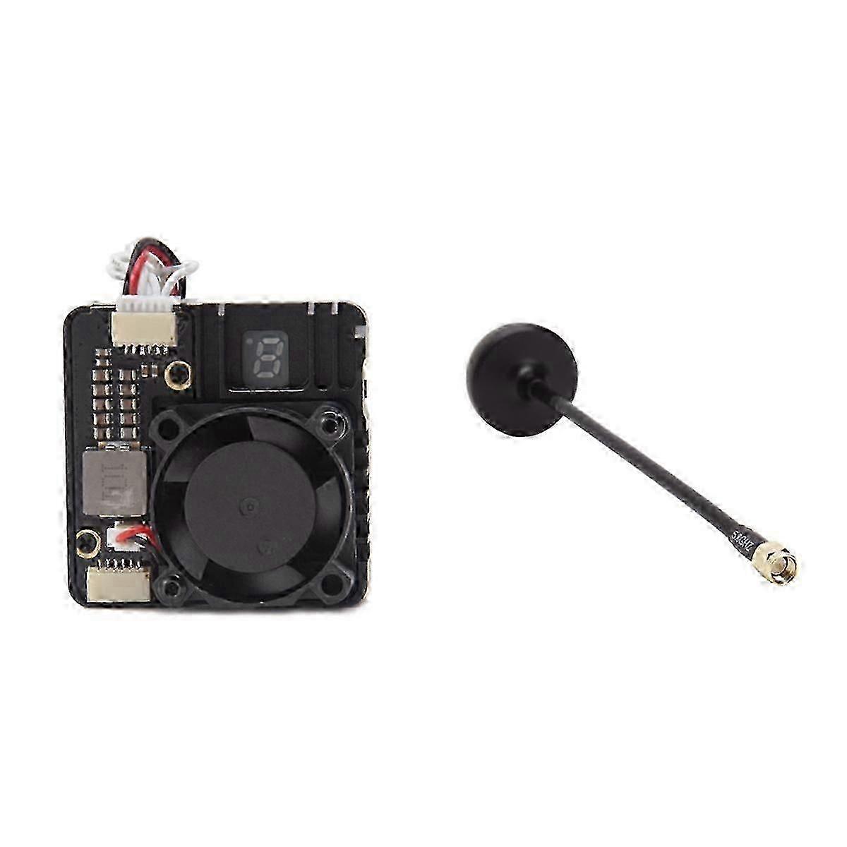 Adjustable 5G/5.8G 2.5W Video Transmitter with 56 Channels and Antenna for FPV Use 9-26V