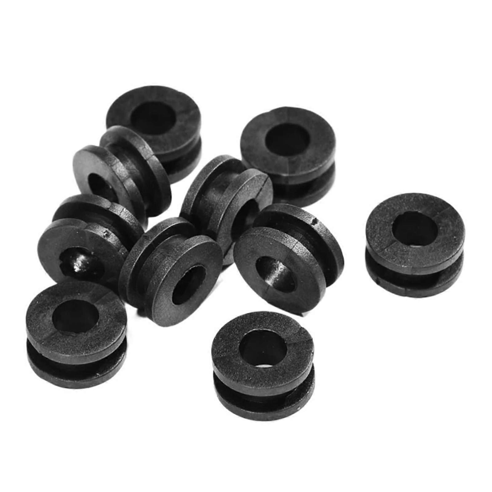 Motorcycle Side Cover Rubber Grommets Seals 10 Pieces Compatible with Various Models Durable Weather-Resistant Design