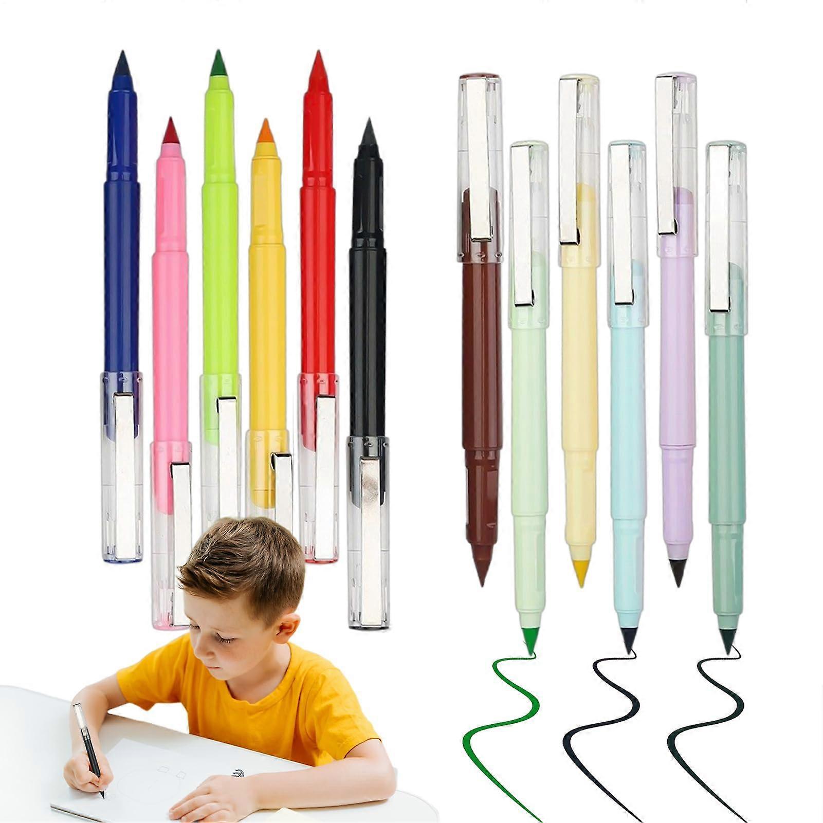 Ecofriendly pencil, sustainable pencil, no sharp tool needed for sketching, writing, kids, students, home, school, drawing