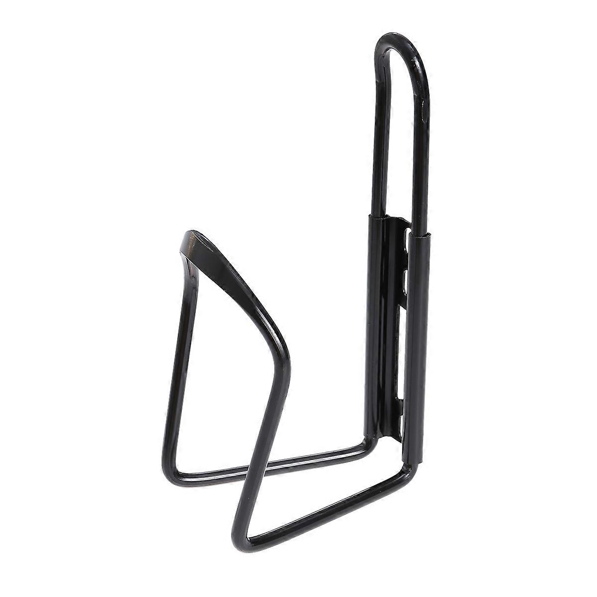 Porte-bidon d’eau Les cyclistes utilisent une protection anti-rayures anti-corrosion en alliage d’aluminium pour vélo pliant 15.00X7.20X7.20CM Noir 1Pcs