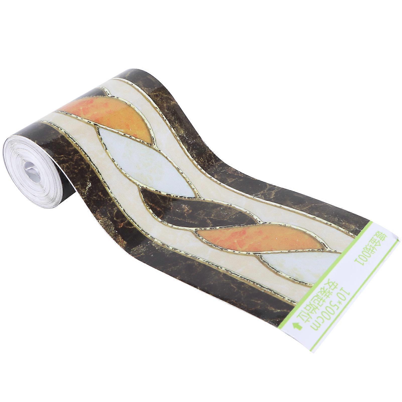 DIY Baseboard Decals Self Adhesive Wallpaper Waterproof Ceramic Tile Decorative Sticker