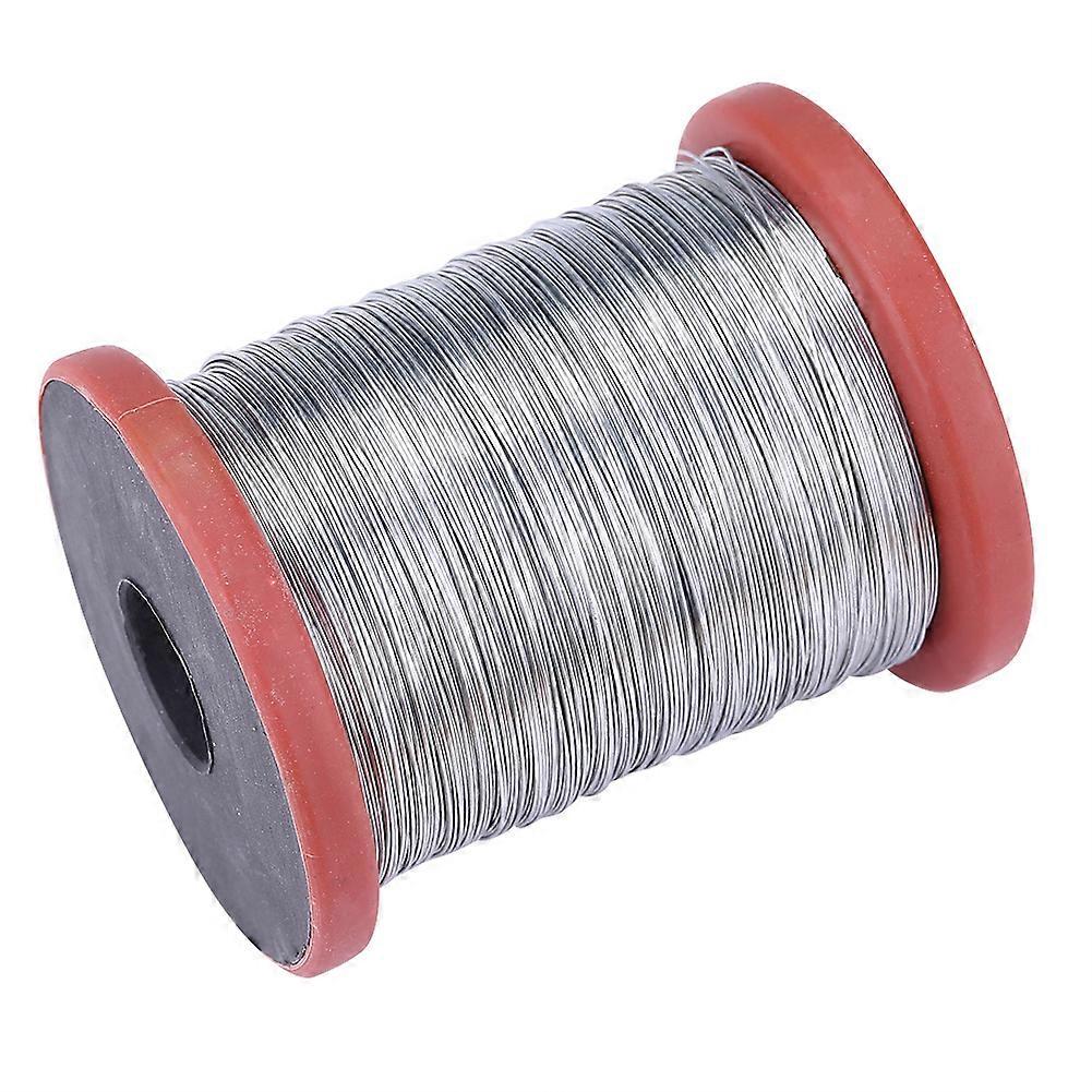 1 Roll 500g Stainless Steel/Iron Wire for Beekeeping Beehive Frames Tool (Iron Wire)