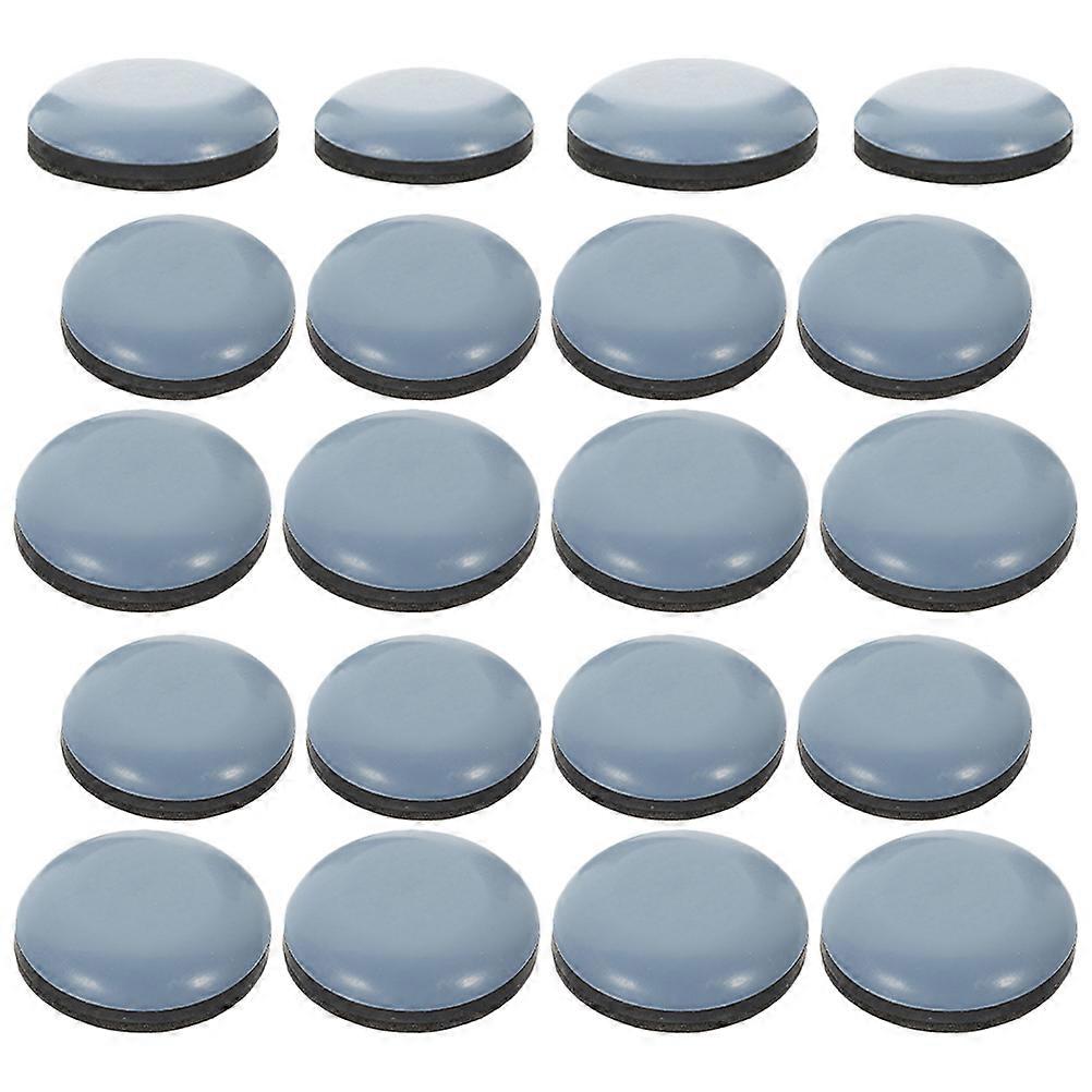 20pcs Non Slip Furniture Sliders for Carpet – Noise Reducing Gliders with Adhesive Backing for Hardwood Floor Protection and Smooth Furniture Movement