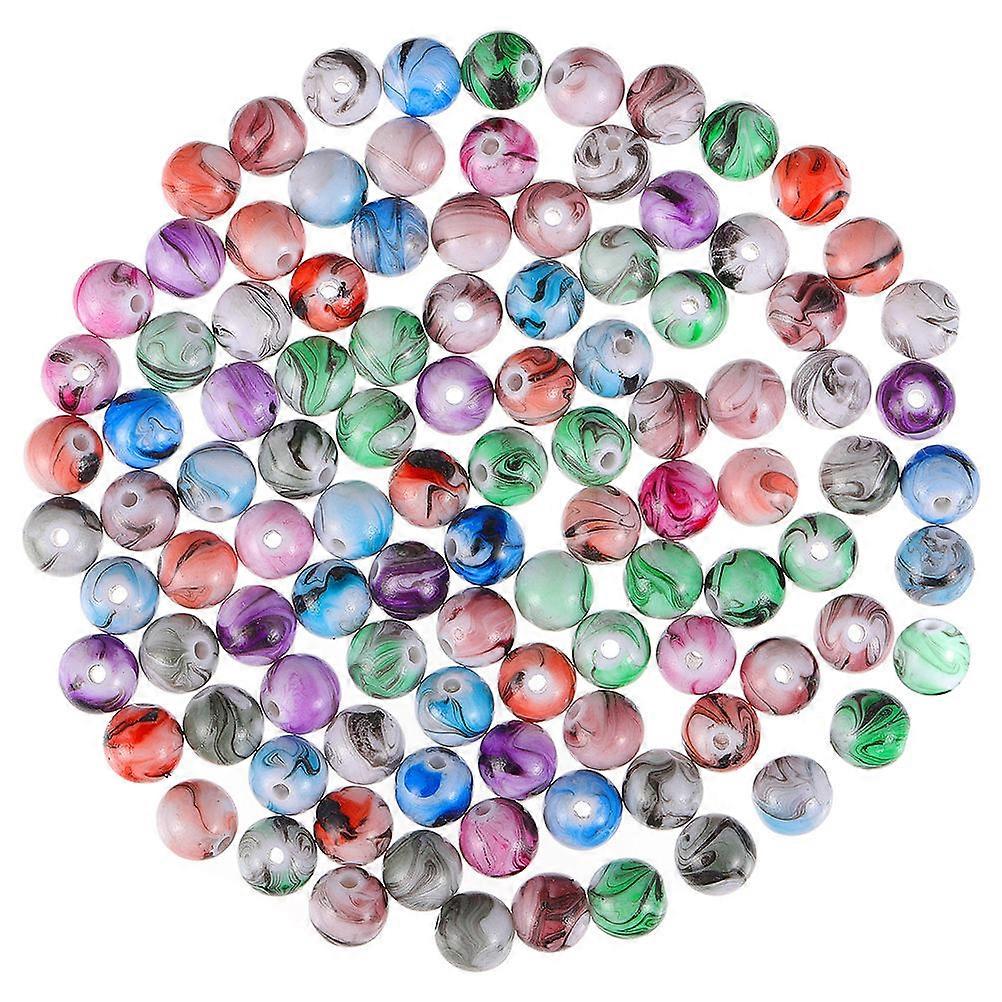 Craft Beads Diy Necklace Beads Resin Material For Crafts Diy Accessories Crowds 100Pcs