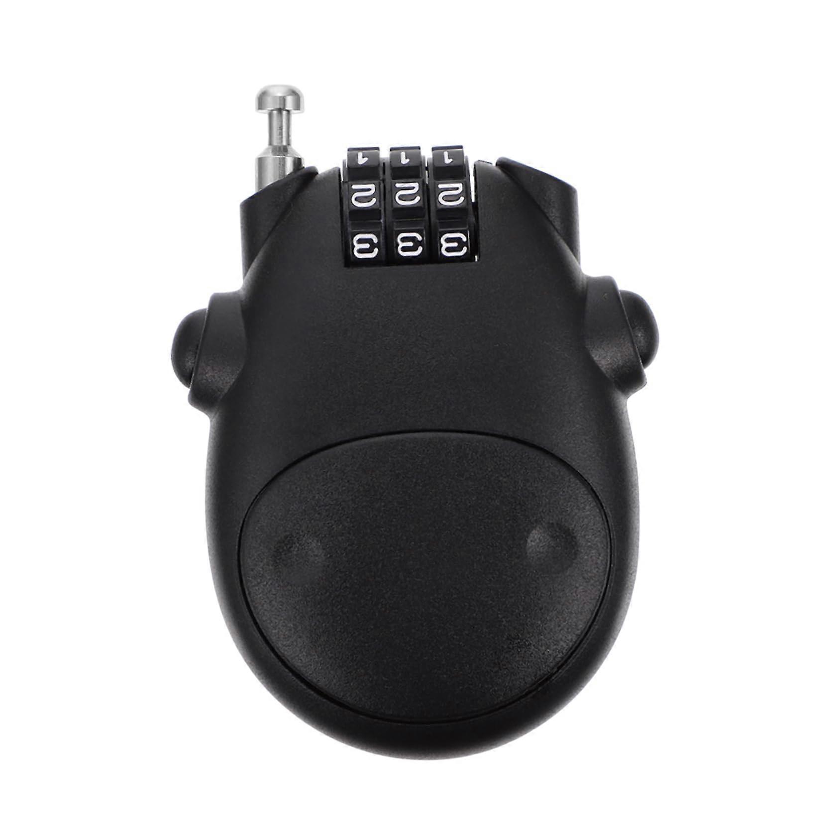 Foldable steel cable lock for electric vehicles and bicycles, security combination lock, helmet lock with combinations for daily use.