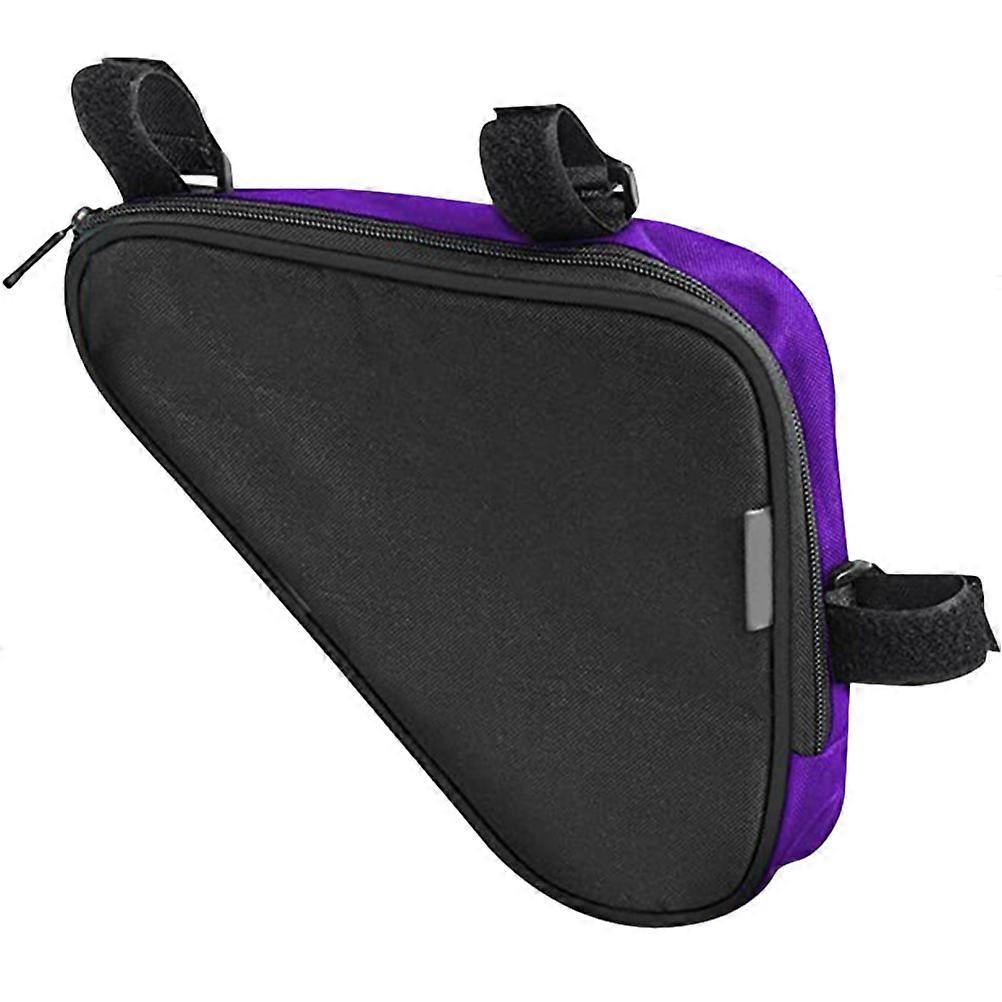 Lightweight Bike Frame Bag for Bicycle Travel – Scratch Resistant Pouch for Phone Accessories Storage with Easy Installation
