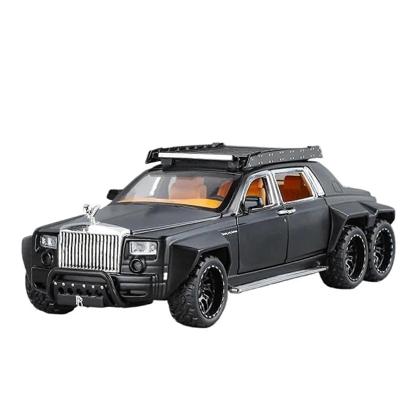 Replik 1:32 Rolls Royce Phantom 6X6 Modified Alloy Diecast Model Car (Gray)