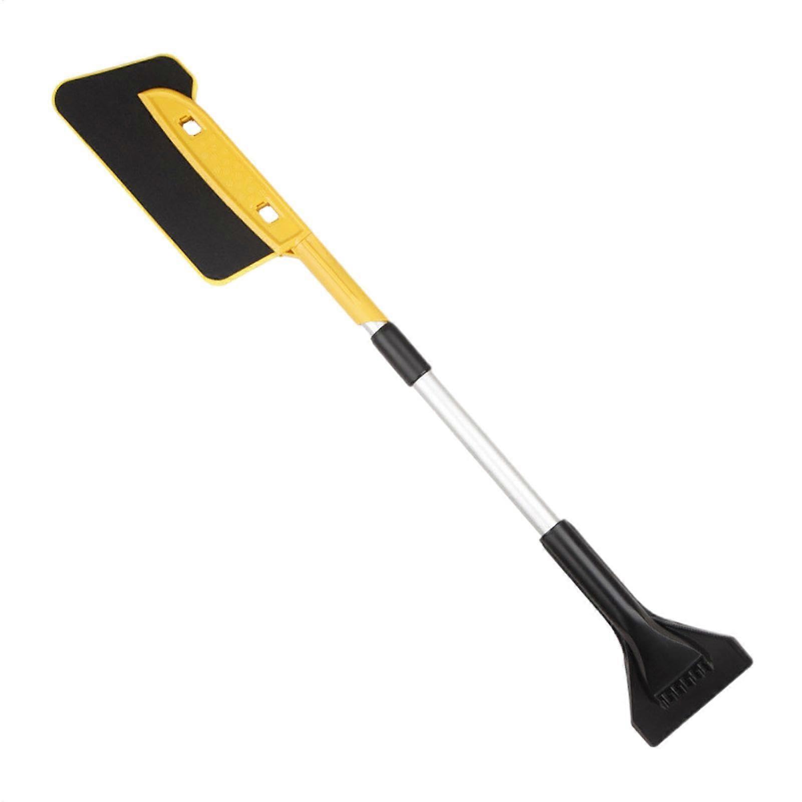 Snow Brush and Ice Scraper Telescoping Ice Scraper Windshield Durable Scratch-Resistant Brush With Handle Improved Model