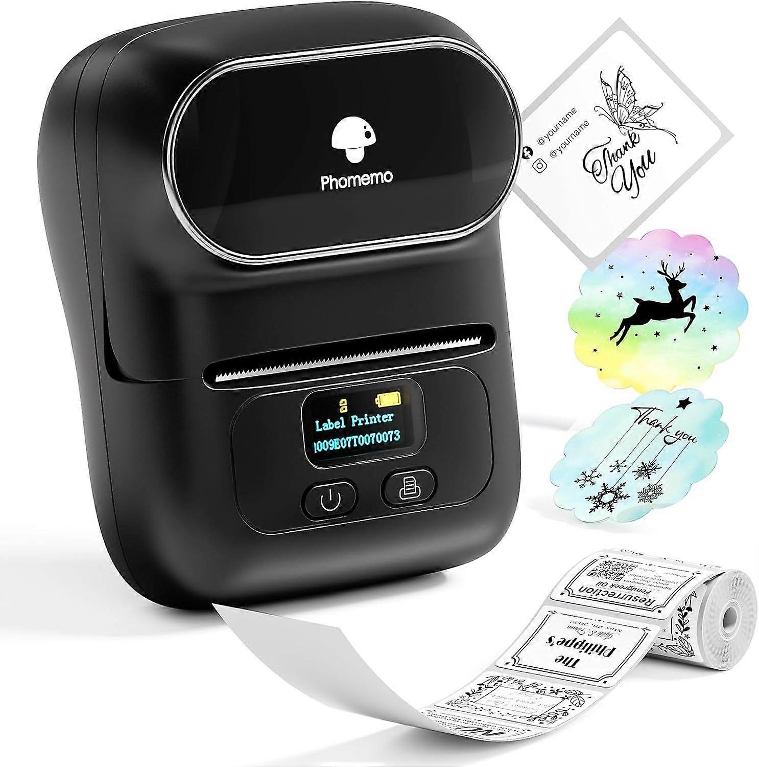 2025 Latest Model M110 Label Makers - Barcode Label Printer Bluetooth Label Maker Portable