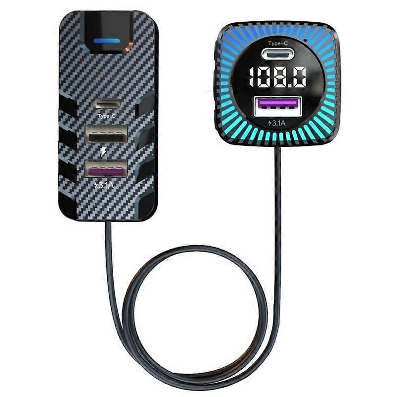 Car Fast Charger Support Bluetooth MP3 Play CS11