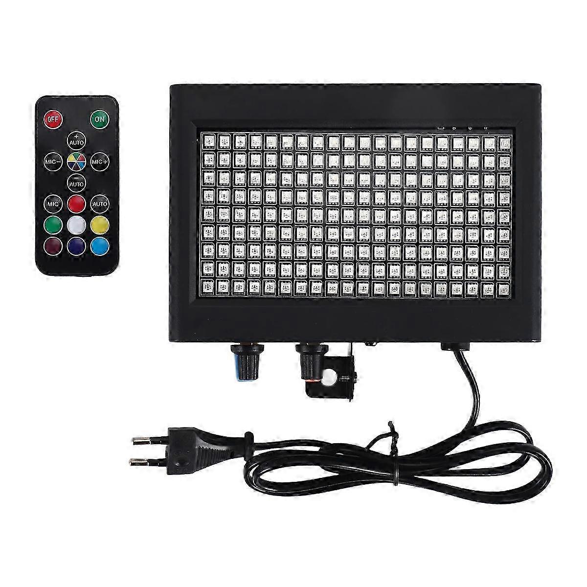 180 Leds Strobe Flash Light Portable 35W Rgb Remote Sound Control Strobe Speed Adjustable For Stage Edition 0718