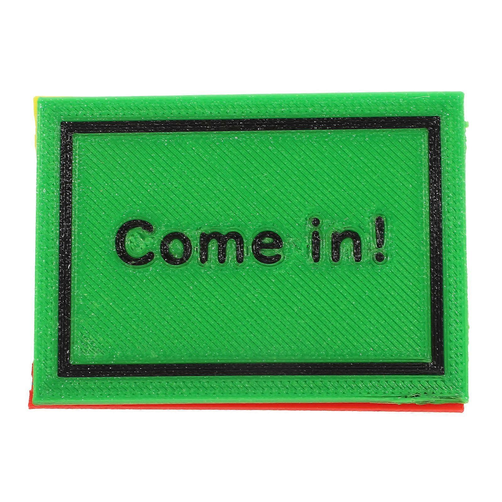 Triangle Desk Sign Board, Detachable Office Sign with Status Switching Function, Stylish Decoration for Do Not Disturb Indication, User Friendly