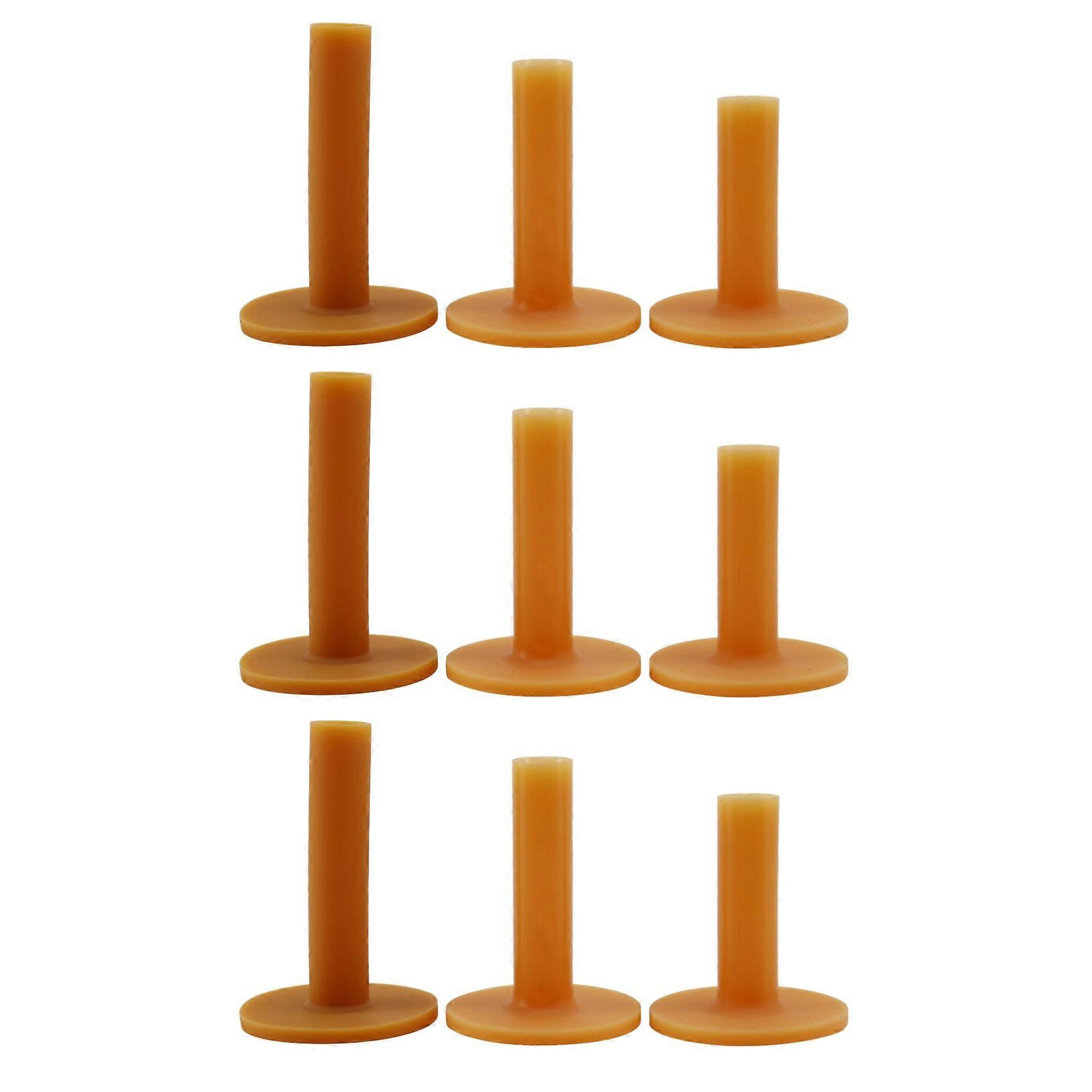 9 Piece Golf Tees Coffee Tee Driving Range 60/ 70/ 80 mm