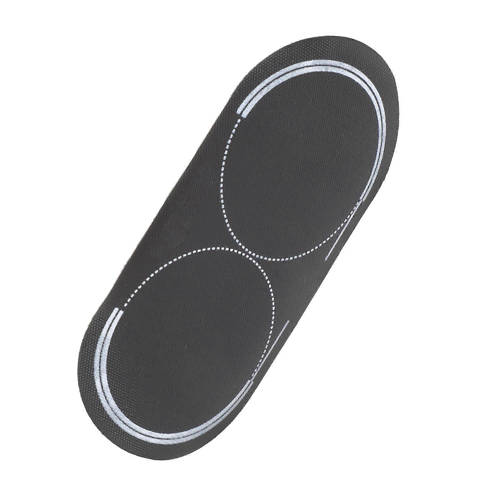 Double Pedal Drum Patch Replacement For Drum Set Players Black Color 1Pack Pedal Protection